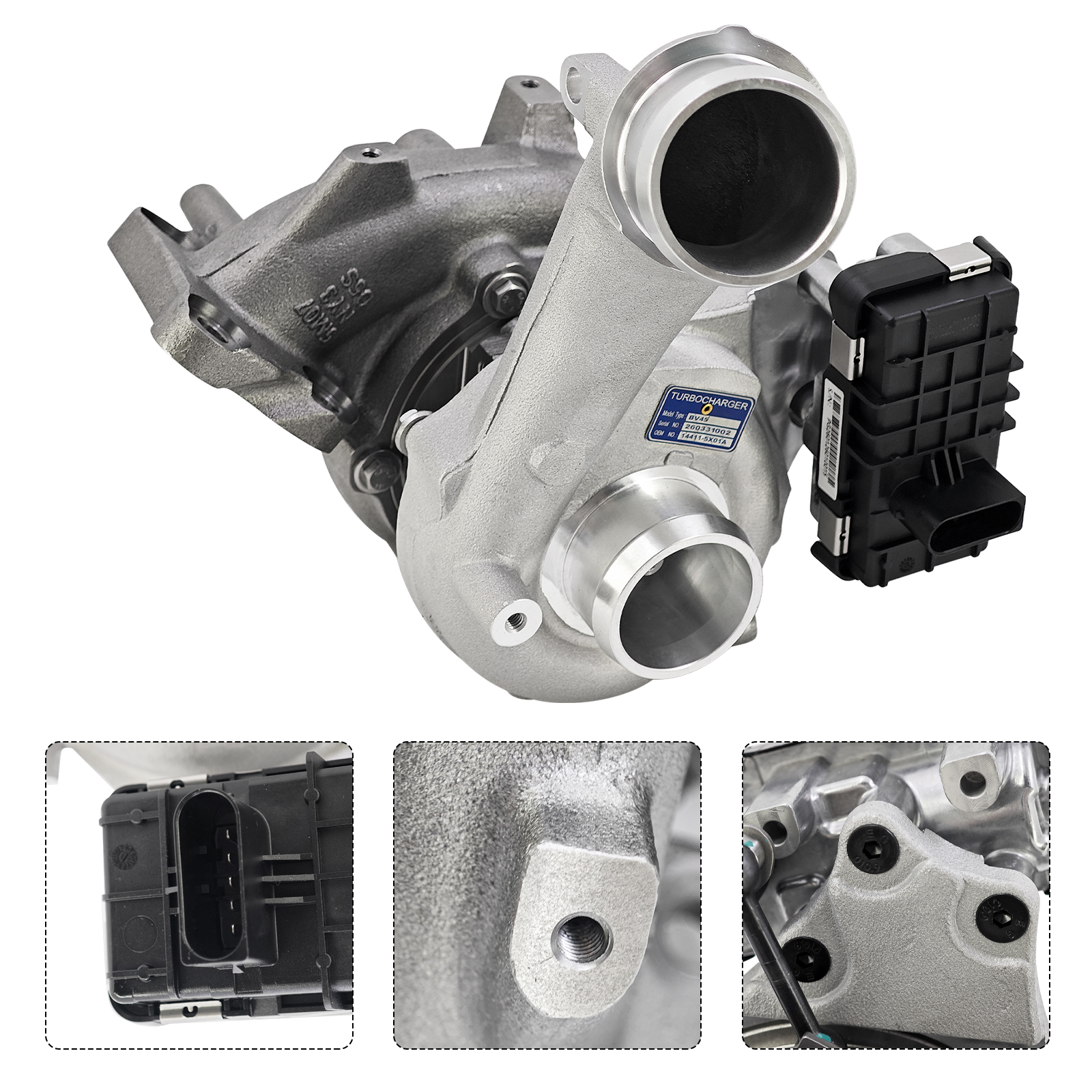 Turbo BV45 Turbocharger Fits for Nissan Navara Pathfinder 2010-15 YD25DDTI