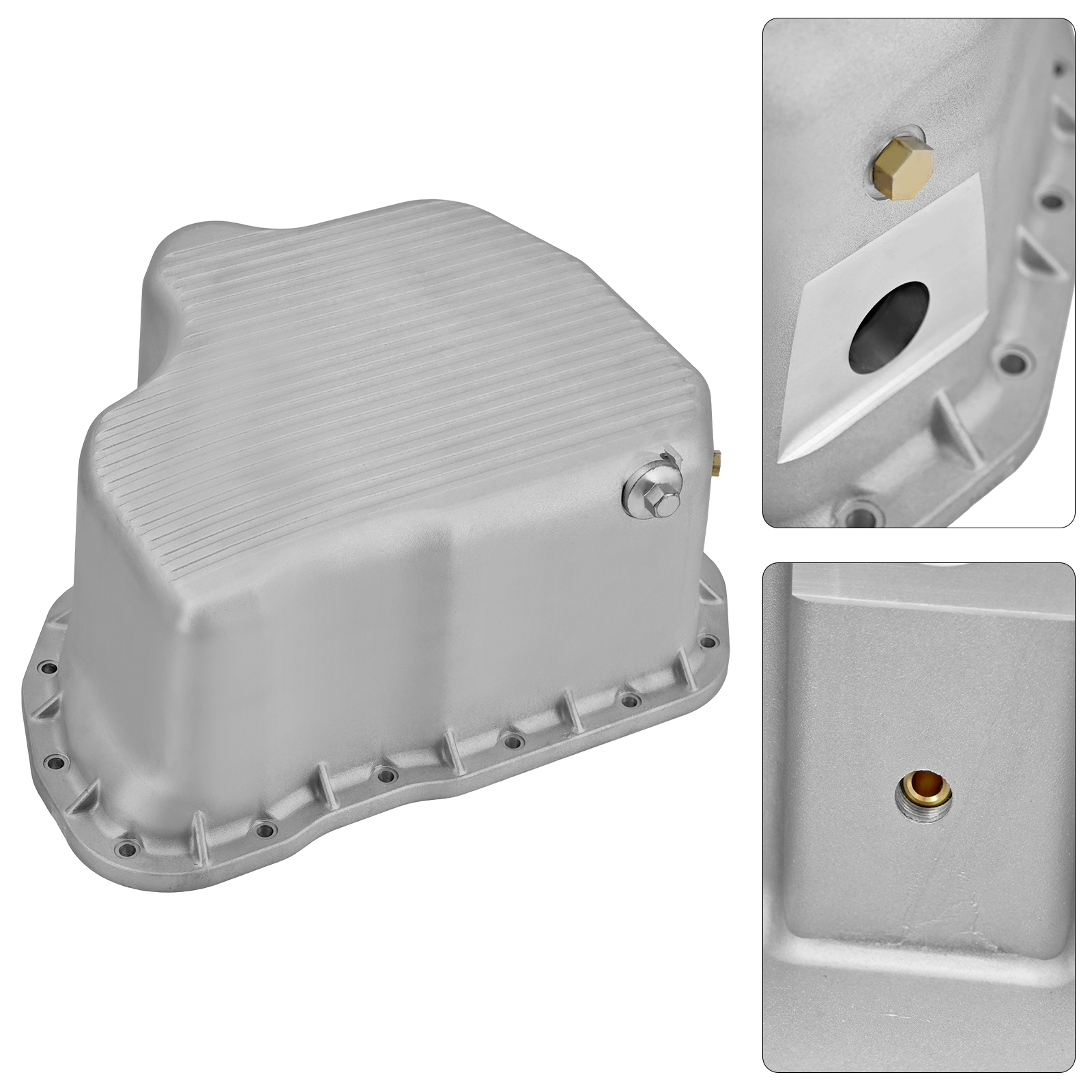 Engine Oil Pan Fit for Chevy/GMC 6.6L Duramax 2001-2010