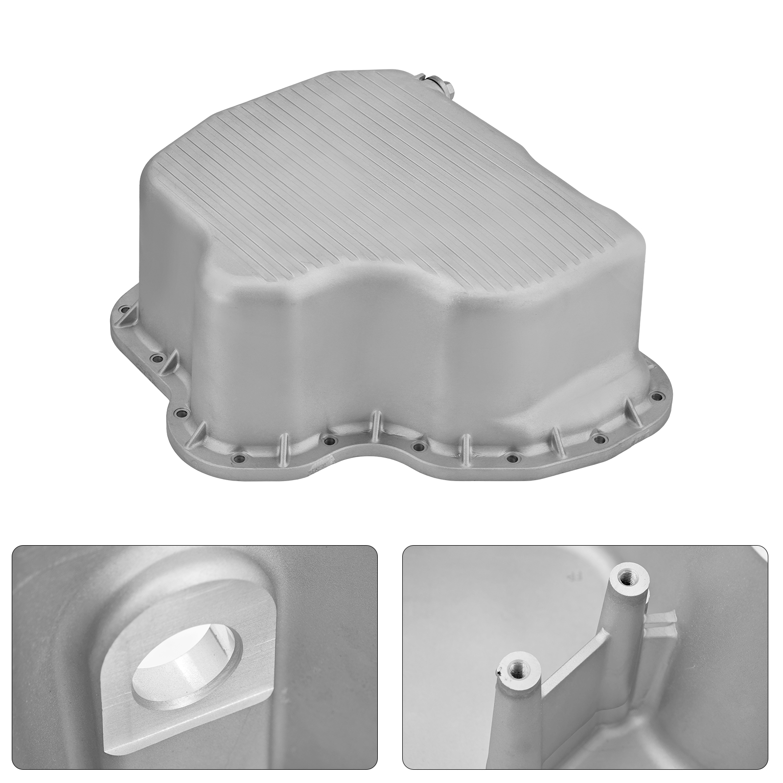 Engine Oil Pan Fit for Chevy/GMC 6.6L Duramax 2001-2010