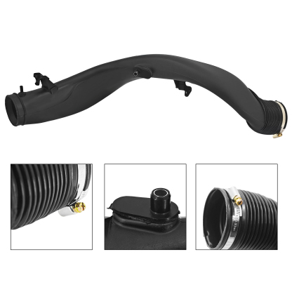 Engine Air Intake Hose Fits for Volvo S60 V60 XC60 XC70 S80 2008-2016 (Black)