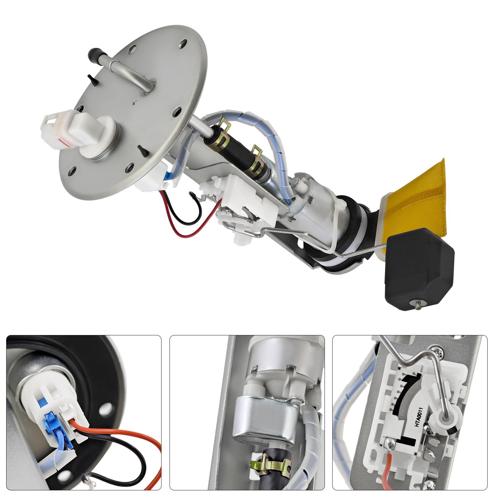 Fuel Pump Assembly Compatible with Kawasaki Prairie 650 700 Brute Force 650 2002-2006
