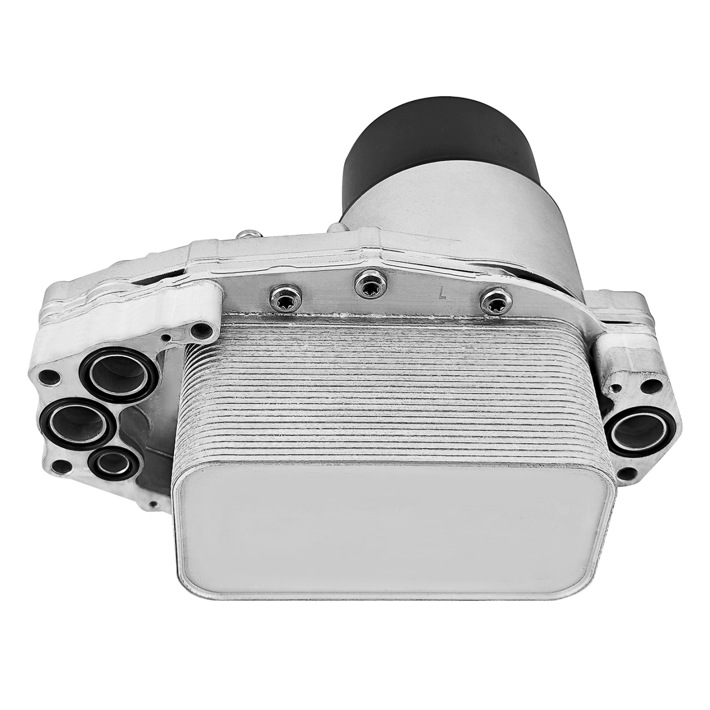 Aluminum Engine Oil Cooler Oil Filter Housing Adapter Fits for Ford F-150 3.0L 2018-2021