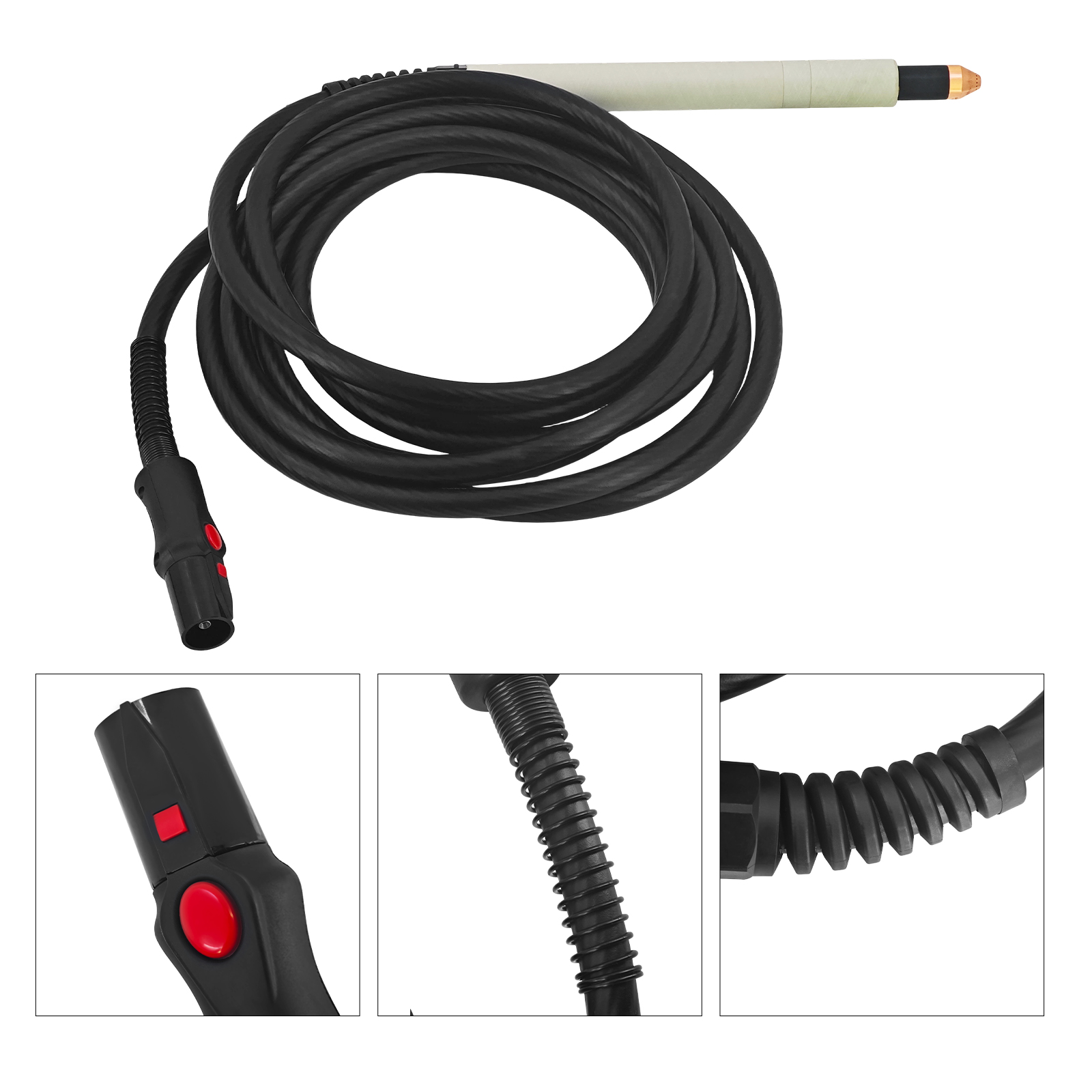 Cutting Mechanized Torch Fits for Hypertherm Powermax for Powermax 45/65/85/105A, 180 Degree, 24.9 Ft