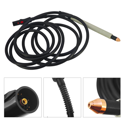 Cutting Mechanized Torch Fits for Hypertherm Powermax for Powermax 45/65/85/105A, 180 Degree, 24.9 Ft