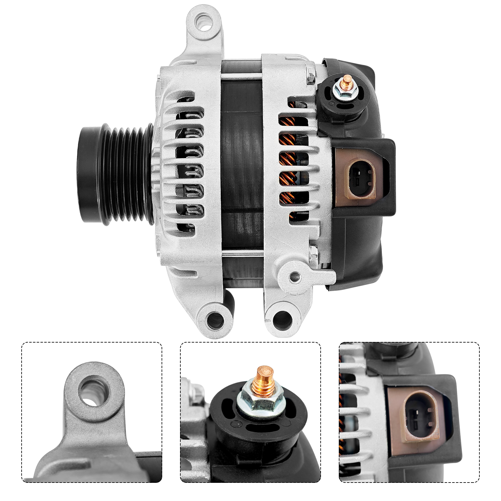12V 150A Alternator Fits for Toyota RAV4 2019-2025 2.5L for Lexus ES250 2021-2025 NX250 2022-2025 2.5L L4