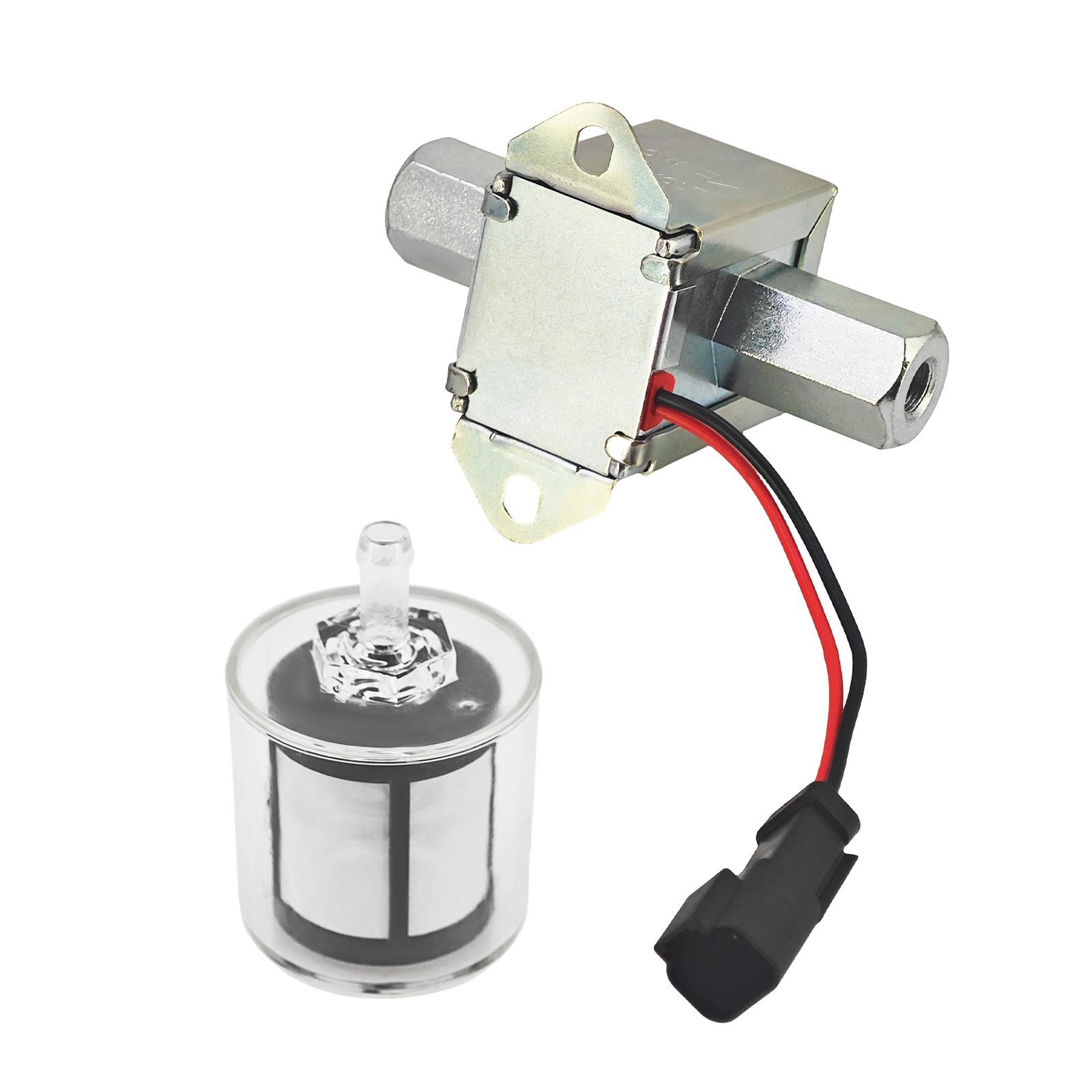 12V Fuel Pump Fits For Caterpillar CAT Skid Steer D-Series w/Filter For 226D 246D 236D 242D 232D 262D 239D 289D 249D 257D 277D 287D 279D 297D2 299D2