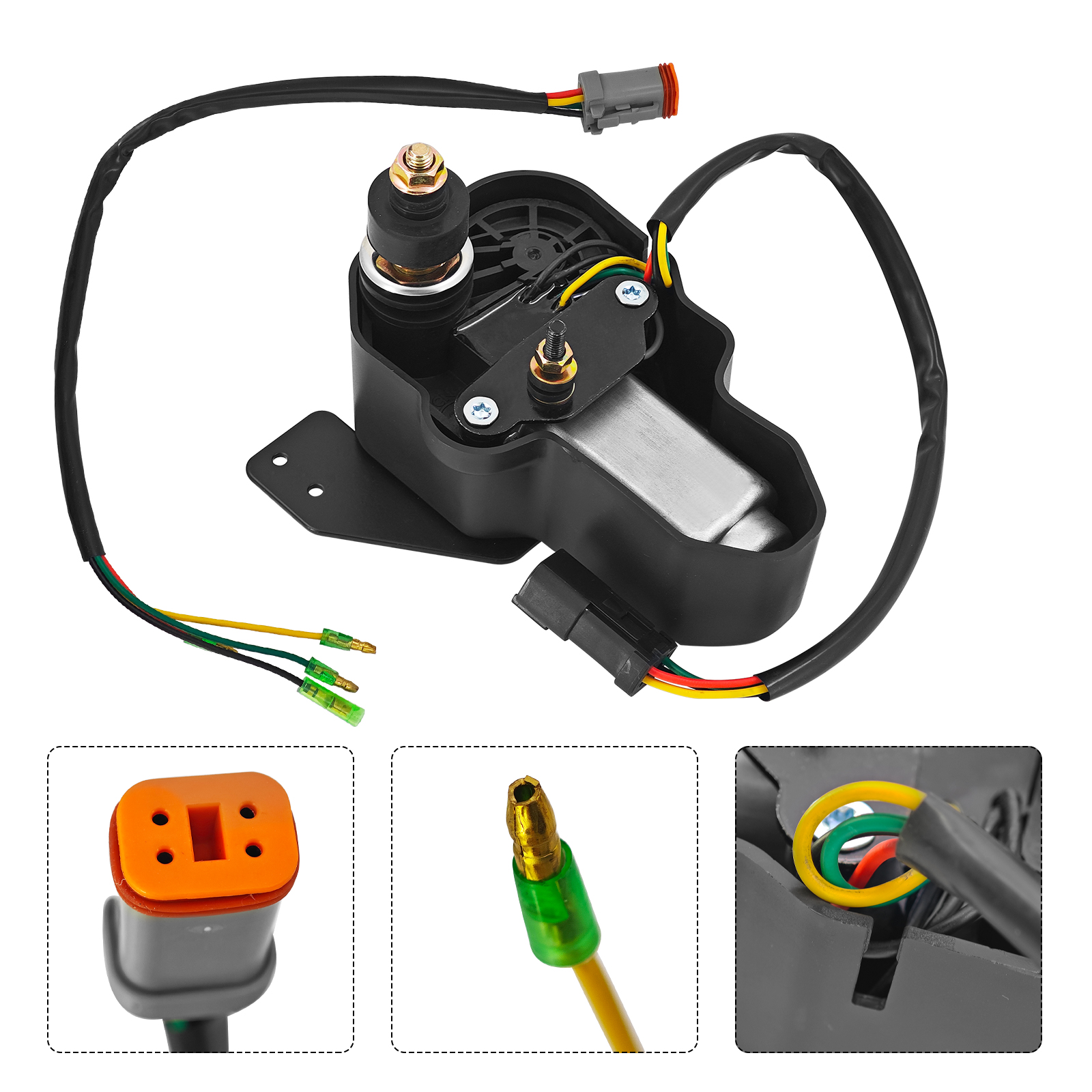 Windshield Wiper Motor Fits for Polaris Ranger XP 1000 for Pro XD Full-Size 2023-2026