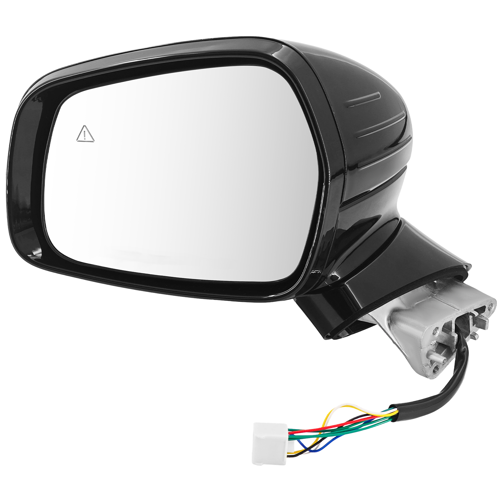 8 Pin Black Left Driver Side Mirror Fits for Kia Sorento 2021-2025 w/Power Adjust/ Heated/Signal Light/ Blind Spot