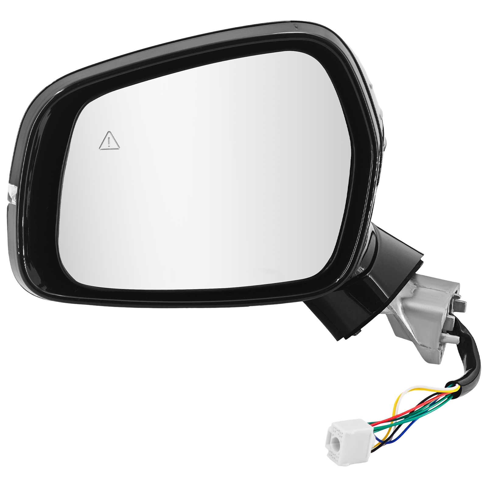 8 Pin Black Left Driver Side Mirror Fits for Kia Sorento 2021-2025 w/Power Adjust/ Heated/Signal Light/ Blind Spot