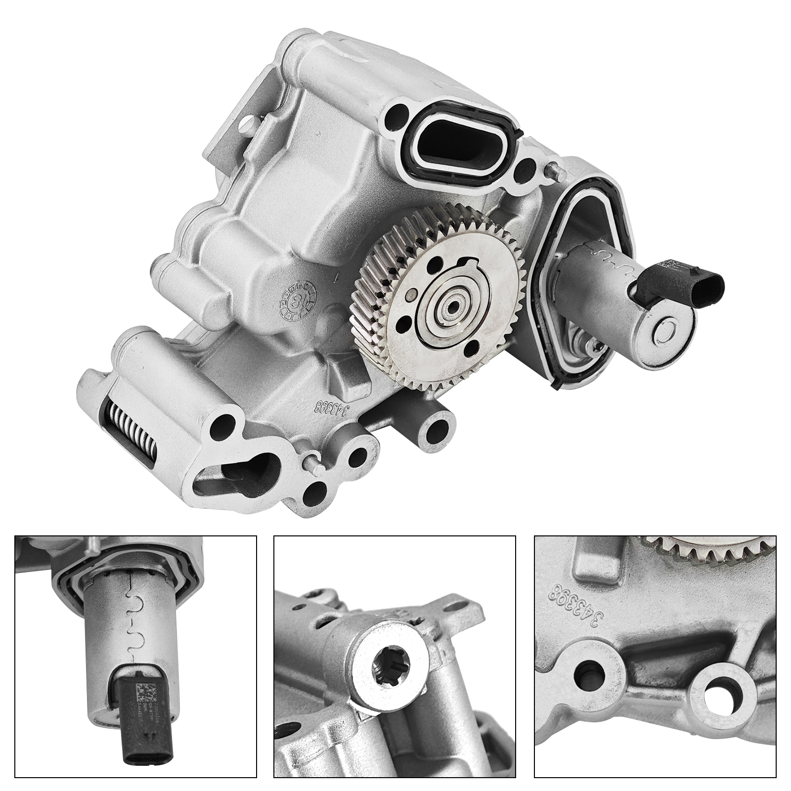 Engine Oil Pump Fits for Jeep Grand Cherokee 2018-2024 2.0 for Jeep Compass Wrangler 2018-2024 