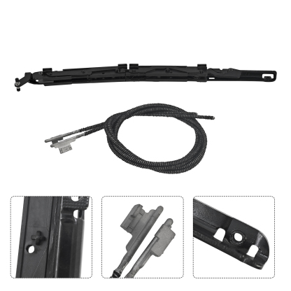 Panoramic Sunroof Track Brackets Fits for VW Tiguan 2011-2016 with Glass Cables