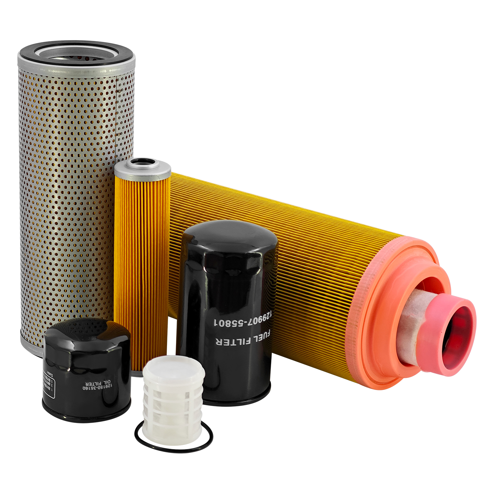 7 Pcs Maintenance Filter Kit Fits for Takeuchi TL240 Compact Track Loaders