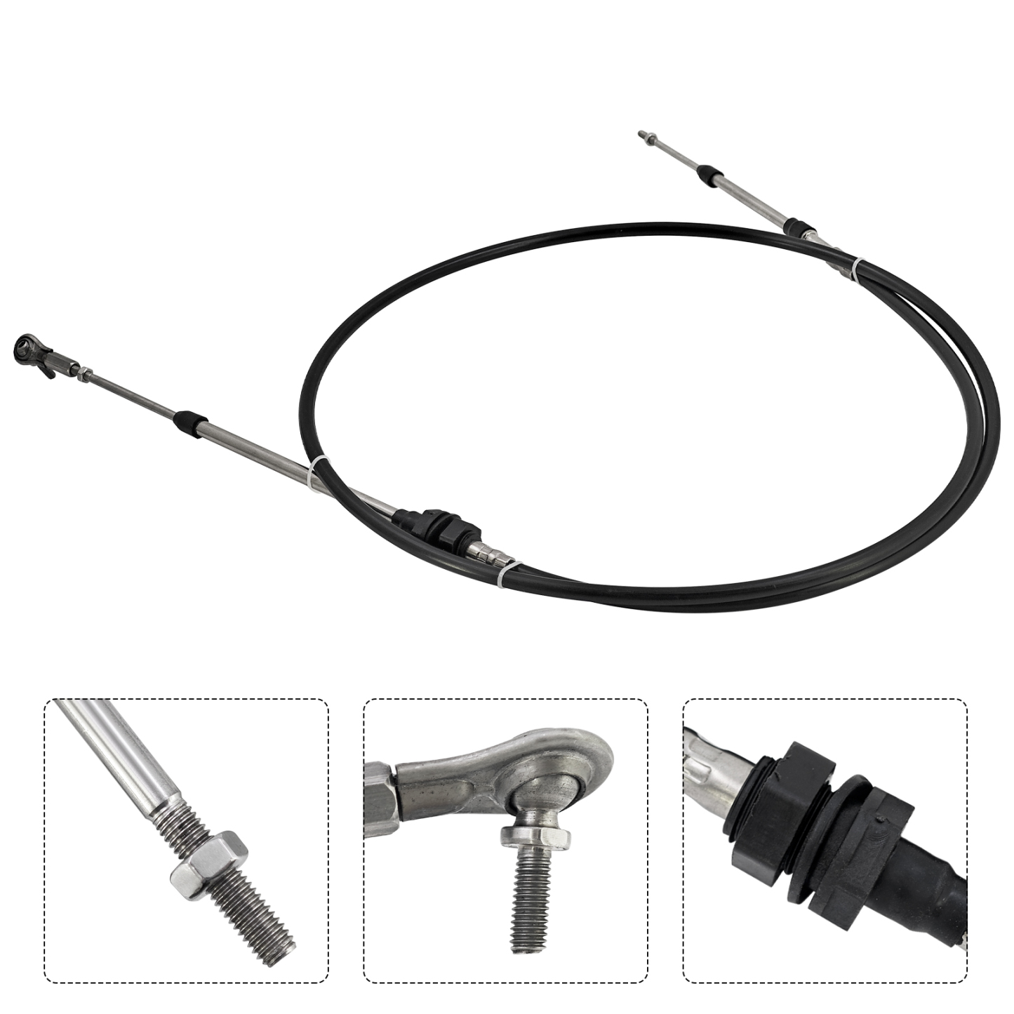 Steering Cable Fit for Yamaha FX140 FX Cruiser HO 2002-2004 #F1B614810100