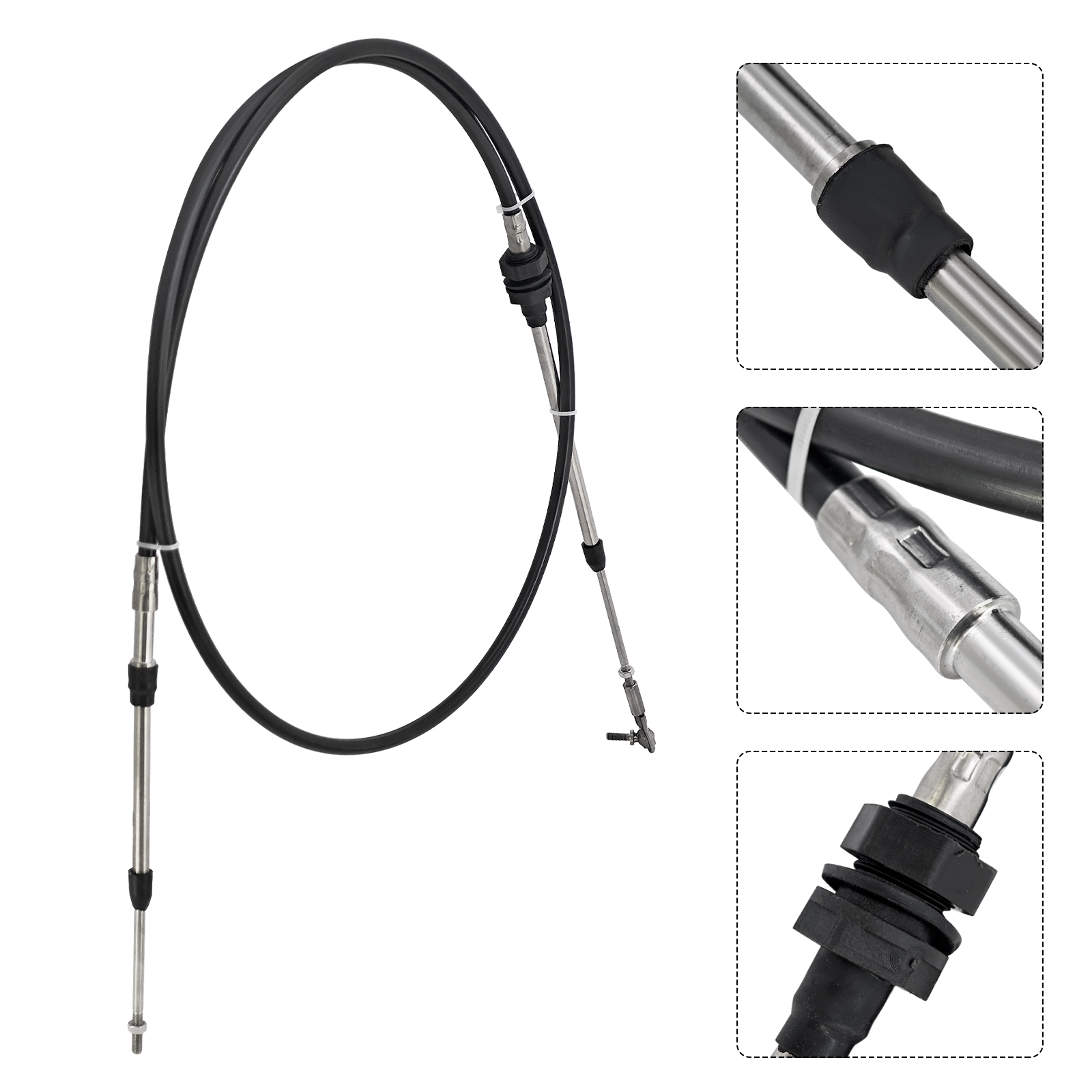 Steering Cable Fit for Yamaha FX140 FX Cruiser HO 2002-2004 #F1B614810100
