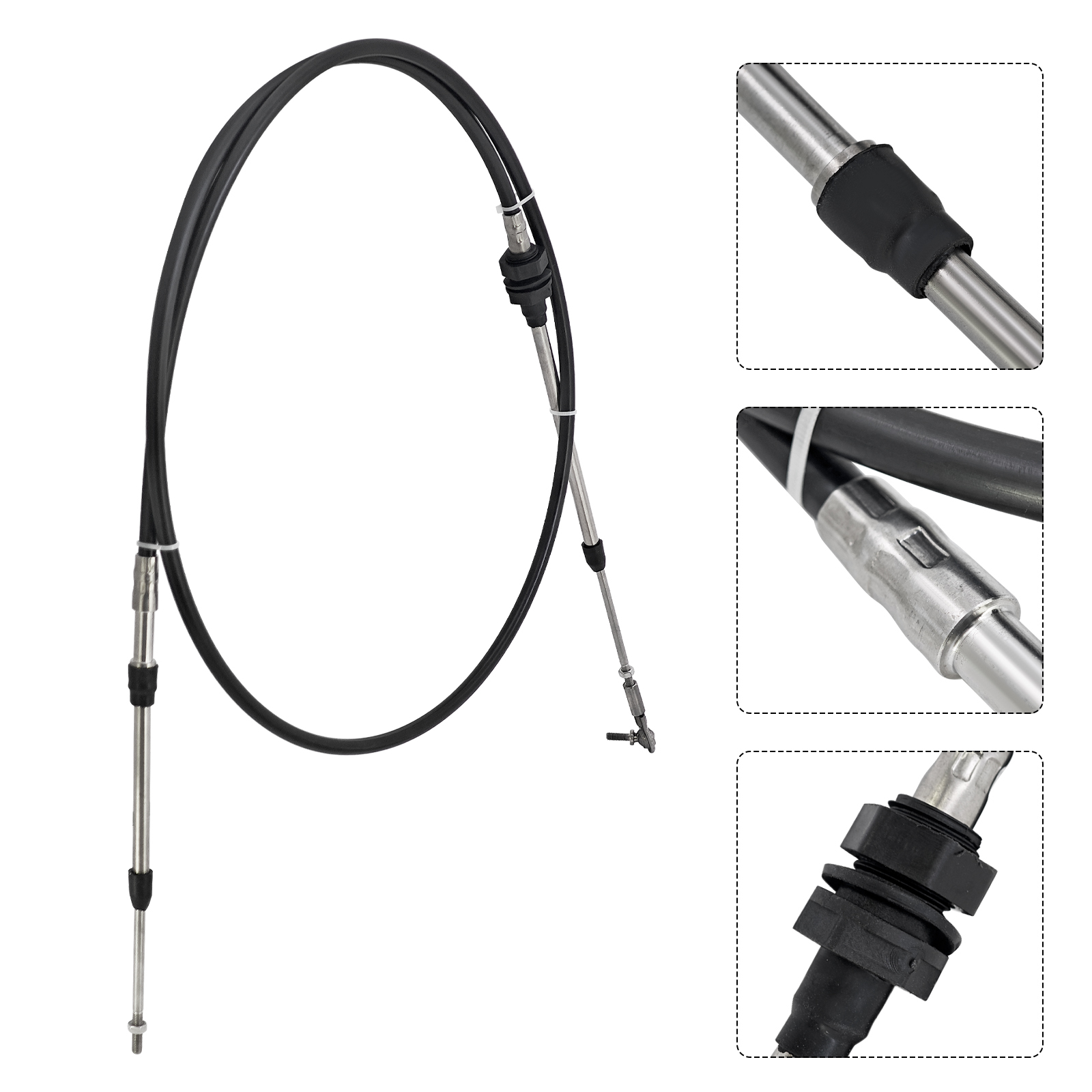 Steering Cable Fit for Yamaha FX140 FX Cruiser HO 2002-2004 #F1B614810100