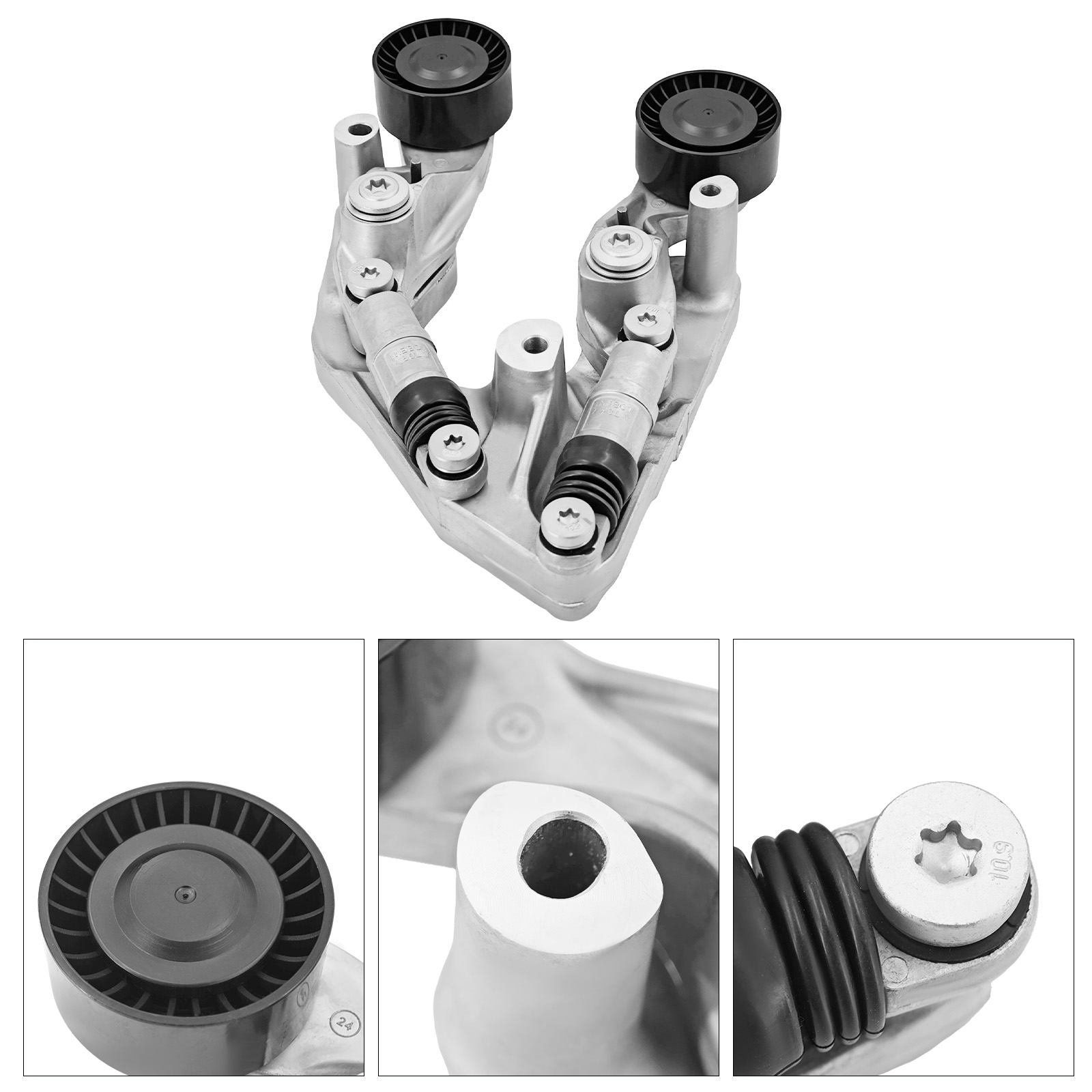 Belt Tensioner Pulley Fit for Jeep Wrangler Grand Cherokee 2.0L 2018-2022