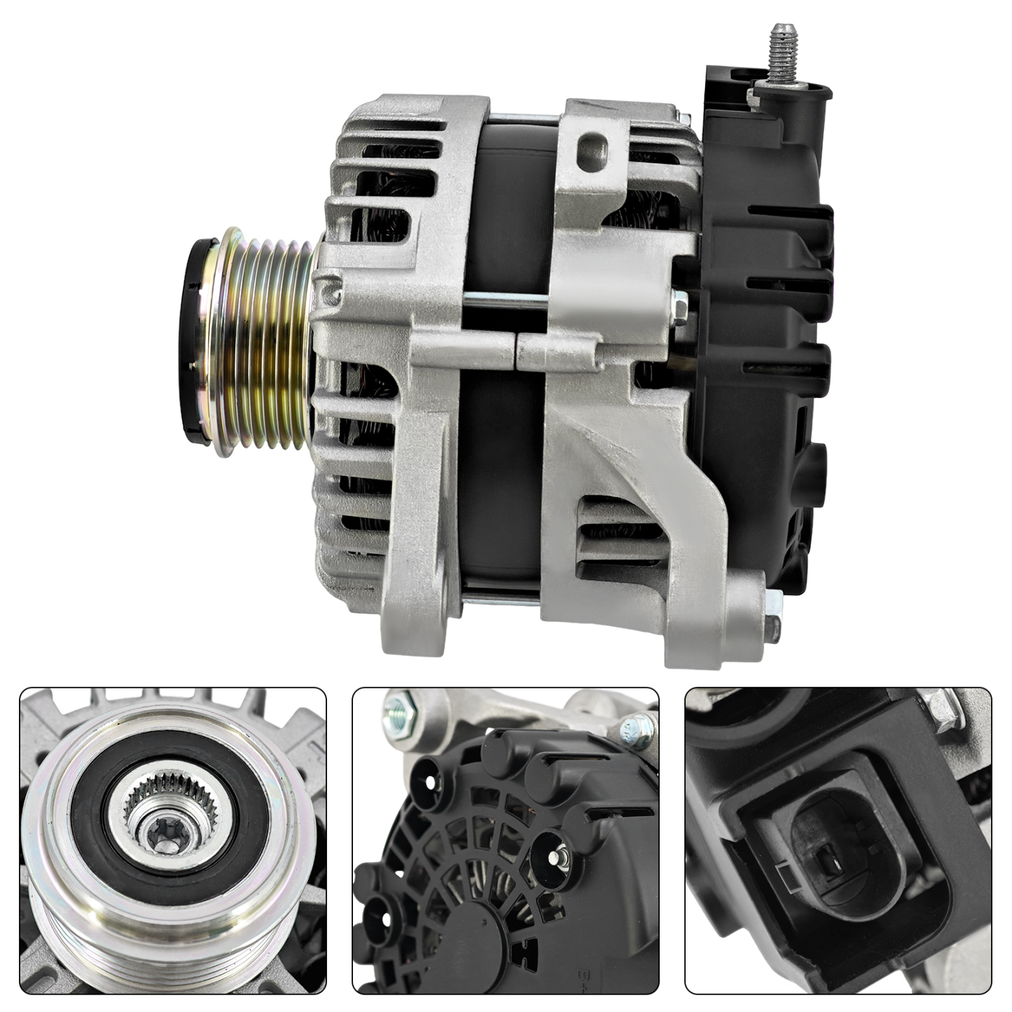 150A Alternator Fits for Hyundai Sonata 2.5L 2021-2026 Santa Fe 2021-2025,Santa Cruz 2022-2025