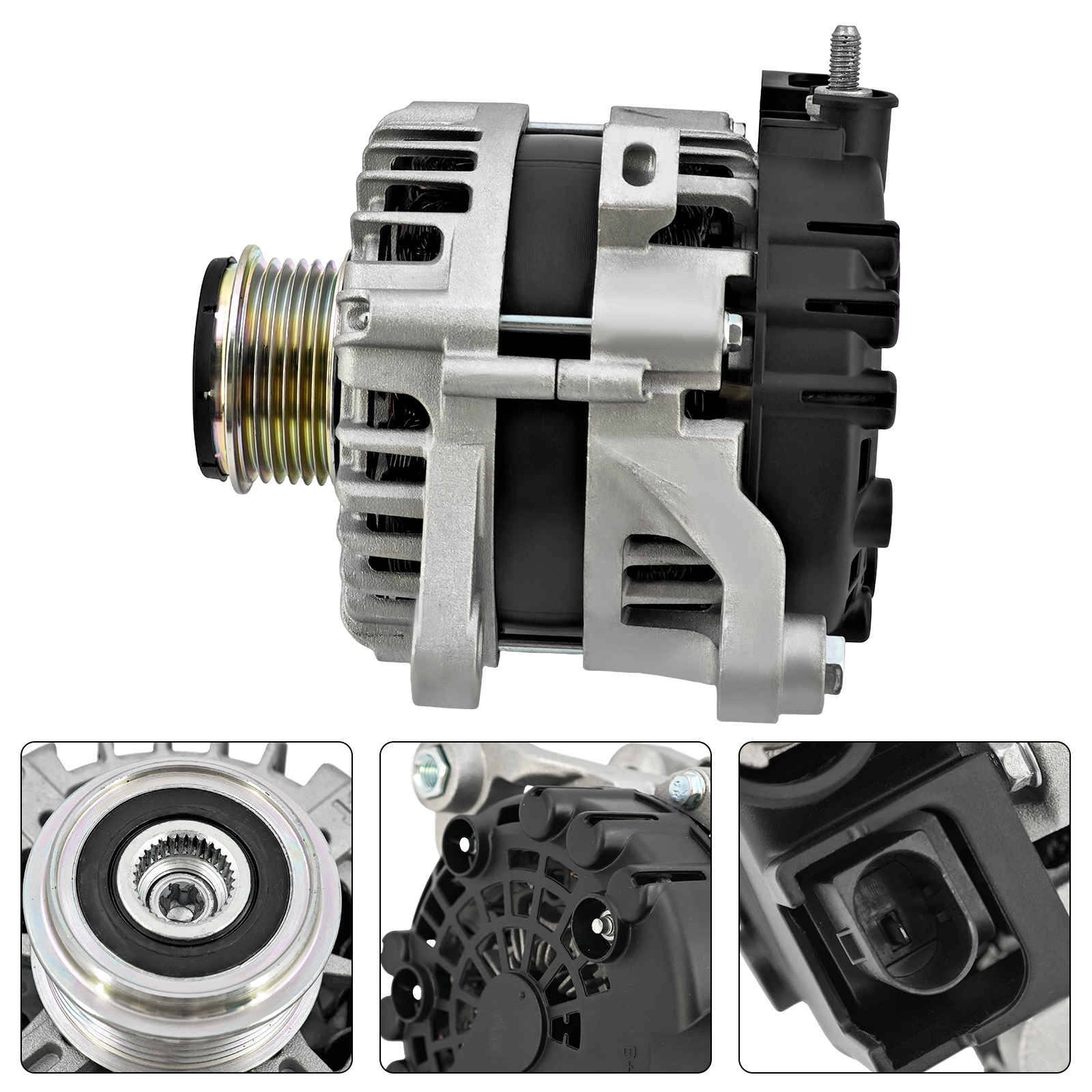 150A Alternator Fits for Hyundai Sonata 2.5L 2021-2026 Santa Fe 2021-2025,Santa Cruz 2022-2025