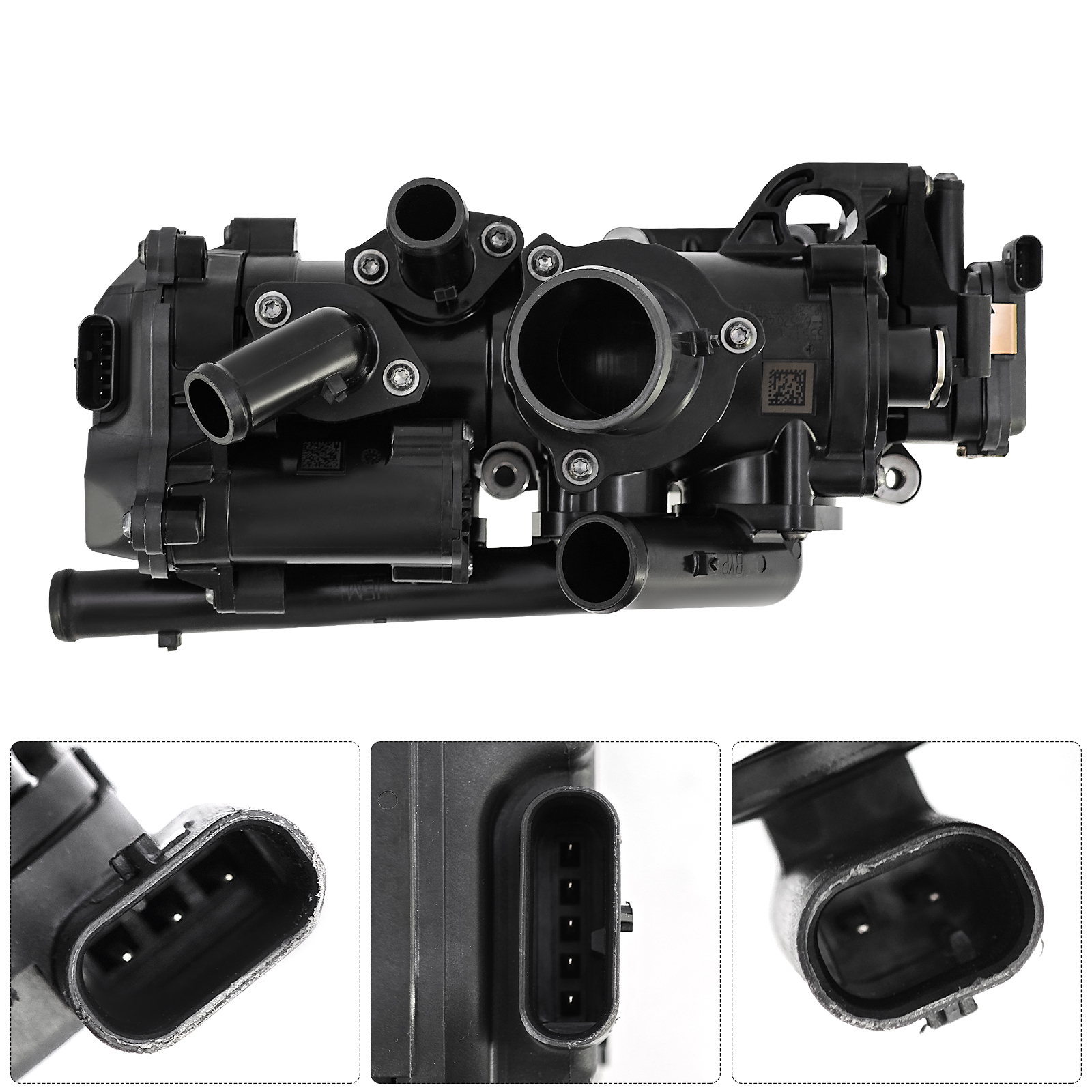 Coolant Flow Control Valve Fits for Cadillac CT5 2.0L 2020-2026 for CT4 2.0L 2020-2026 CT6 2.0L 2019