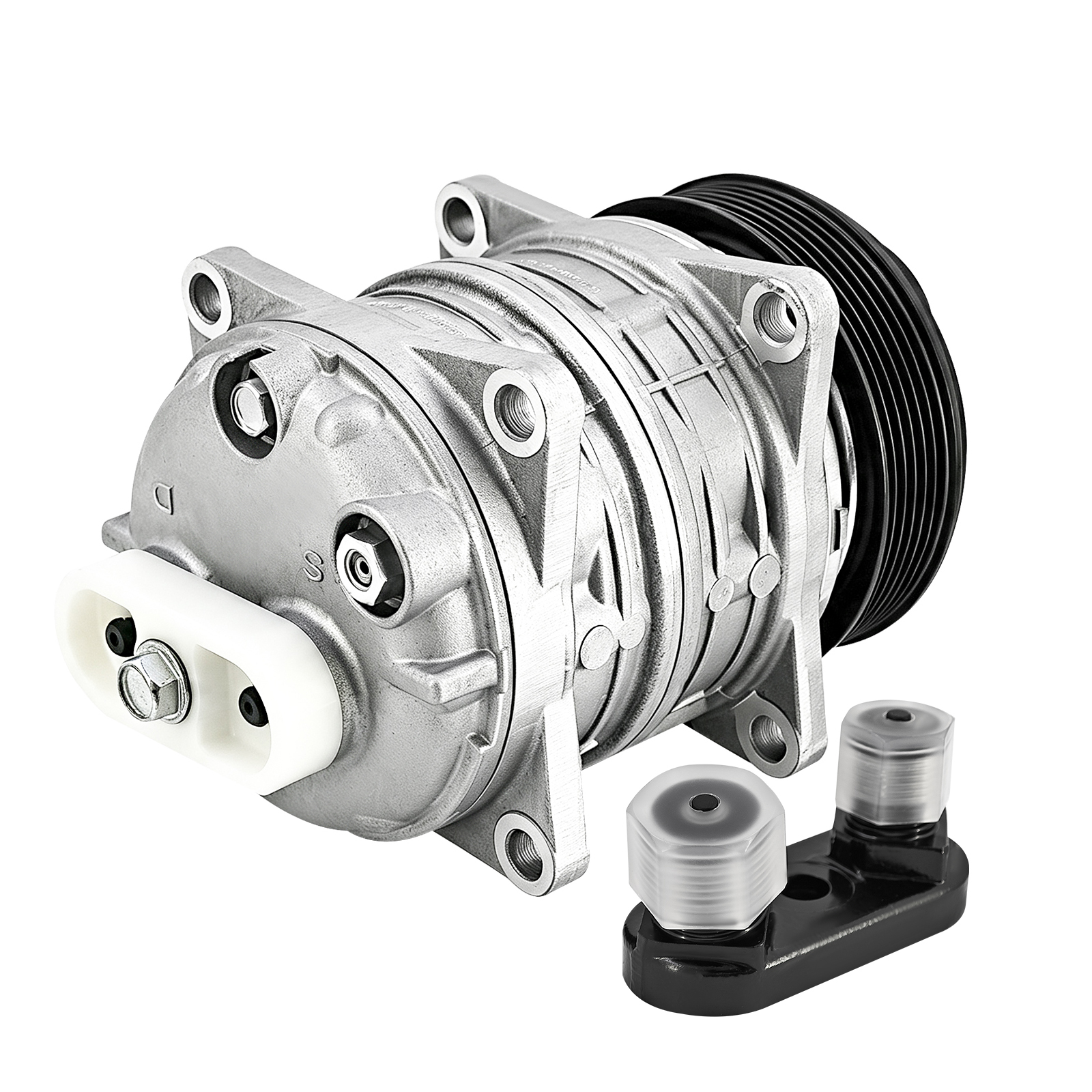 A/C Compressor Fits for Polaris Ranger Crew XP 1000 2017-2021 for Polaris Ranger Crew XP 1000 2017-2021; Ranger XP 1000 2017-2021; Ranger Crew 1000 2019-2020
