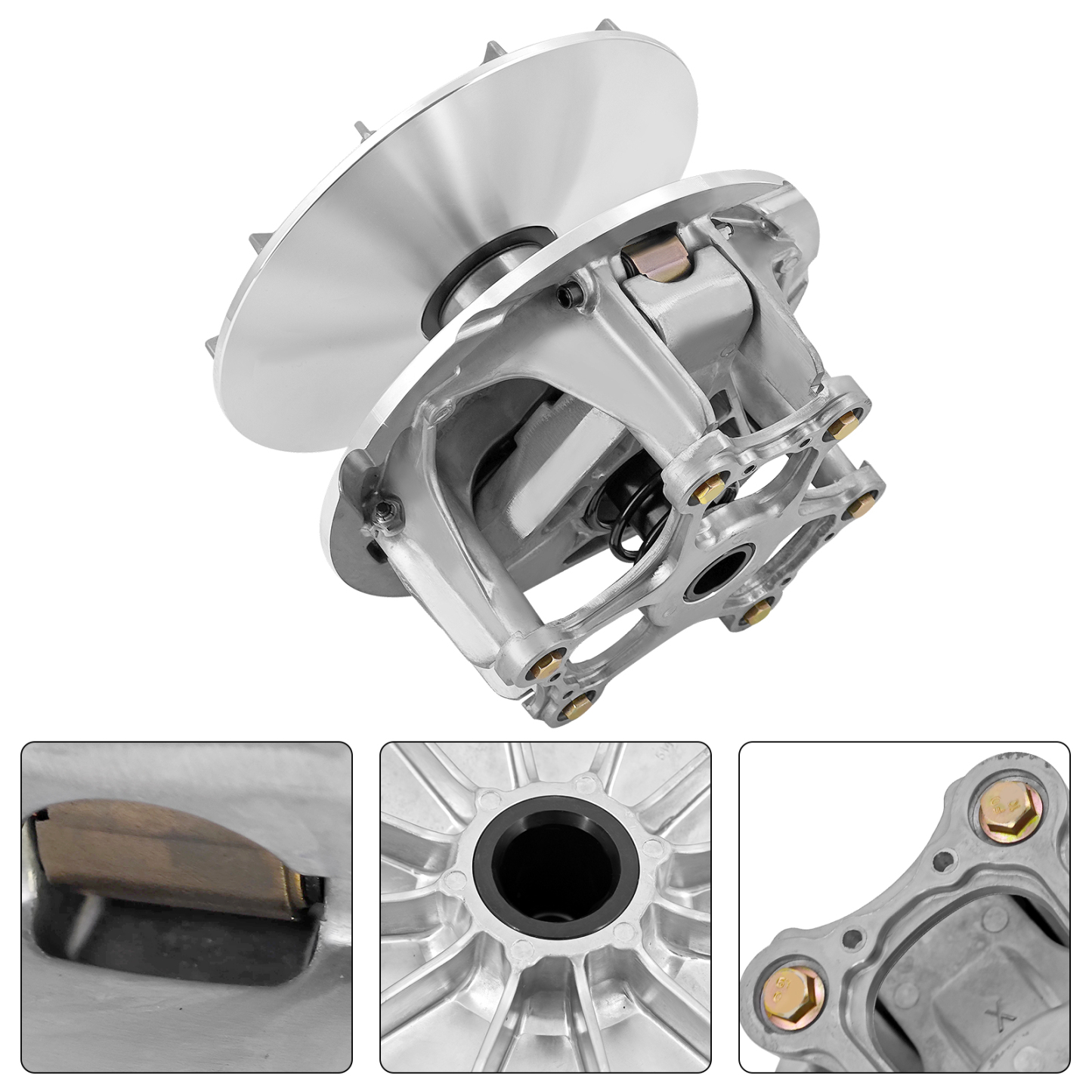Drive Clutch Assy Fits for Polaris PRO XD 2000D 4000D for Polaris Pro XD 2000D, 2000D 2WD, 4000D 2019–2020
