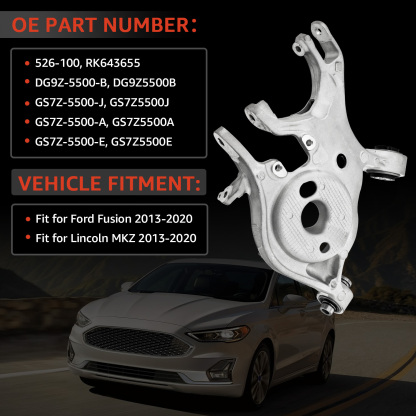 Rear Left & Right Lower Control Arm Fits for ‎Ford Fusion 2013-2020 for Lincoln MKZ 2013-2020