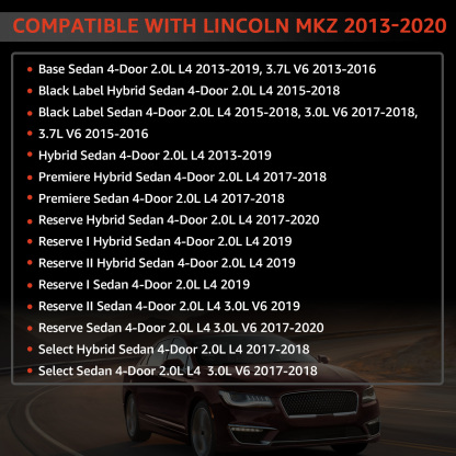 Rear Left & Right Lower Control Arm Fits for ‎Ford Fusion 2013-2020 for Lincoln MKZ 2013-2020