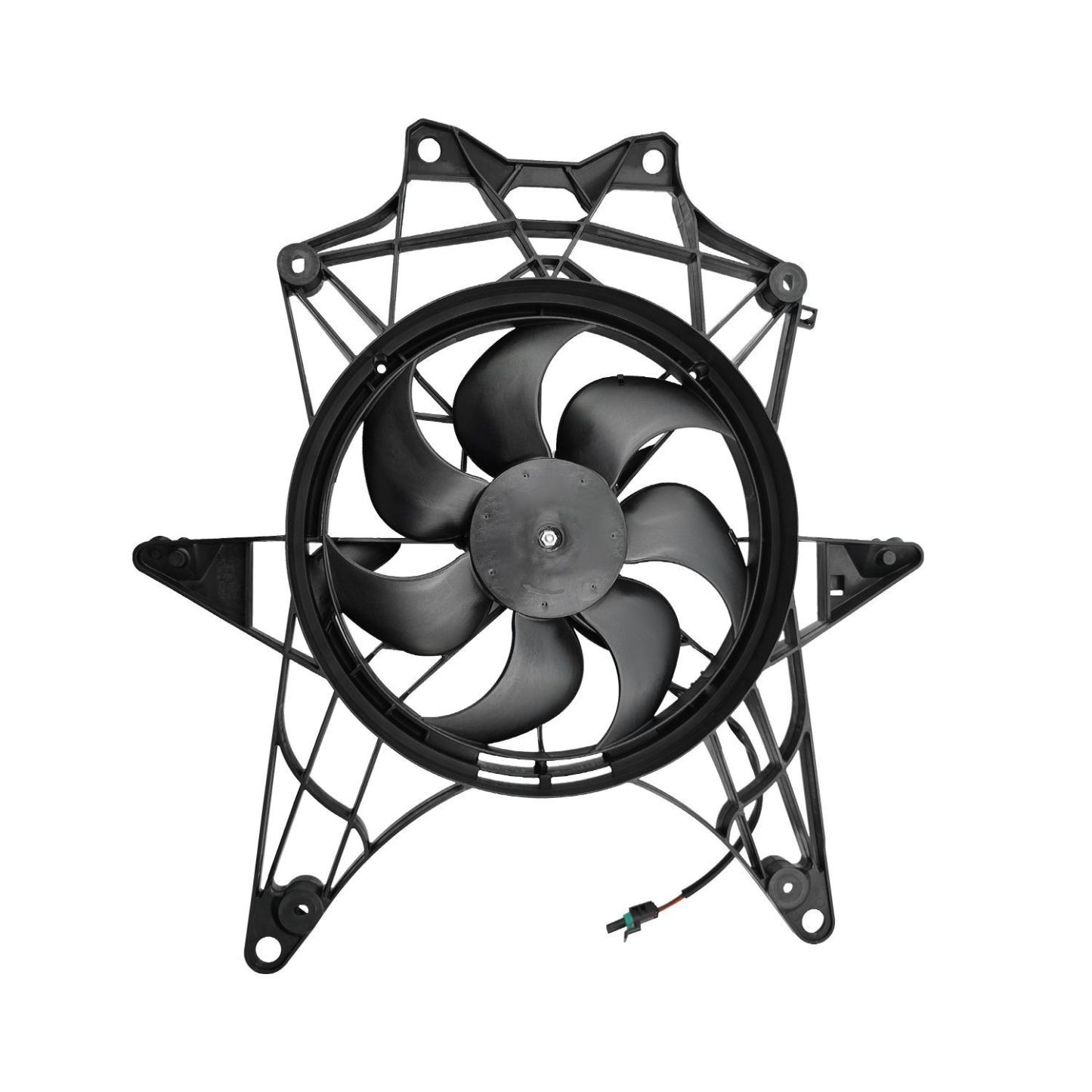 12v Cooling Radiator Fan Assembly Compatible with Can-Am 2017-2025 Maverick X3 #709200588 