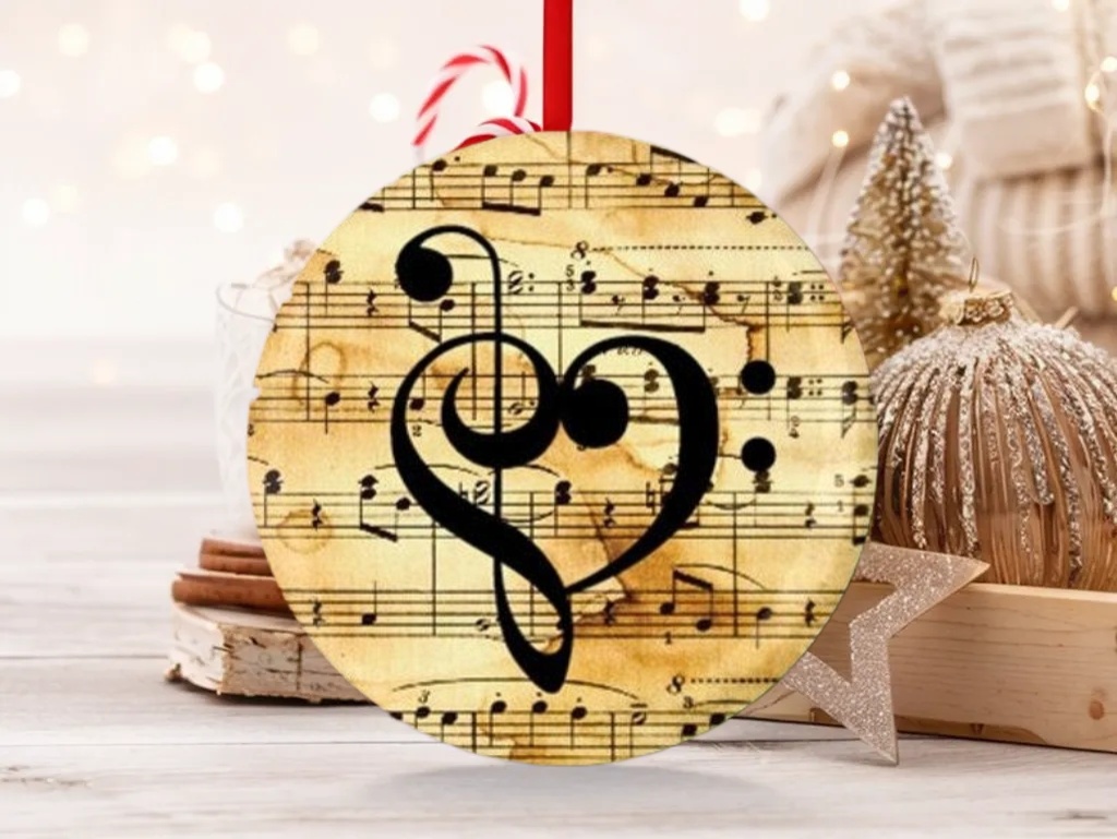 2024 Christmas GiftMusic Instrument Ornament