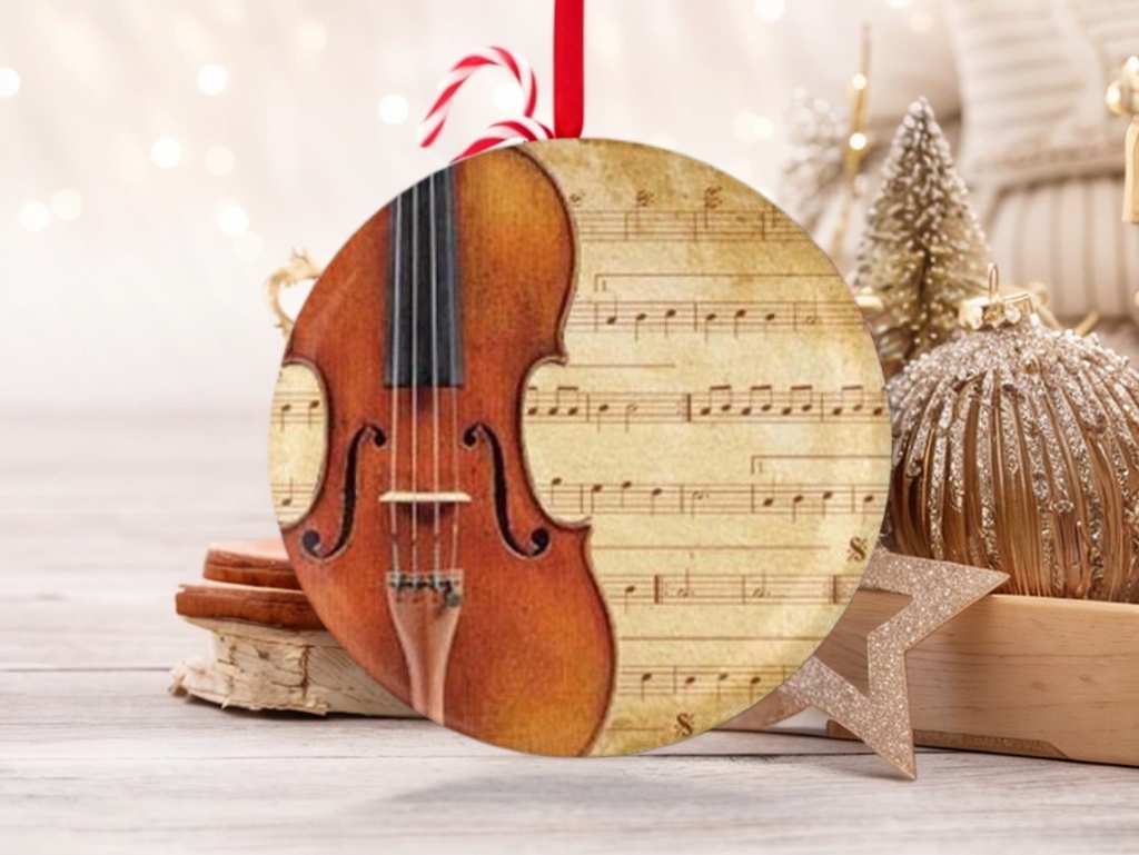 2024 Christmas GiftMusic Instrument Ornament