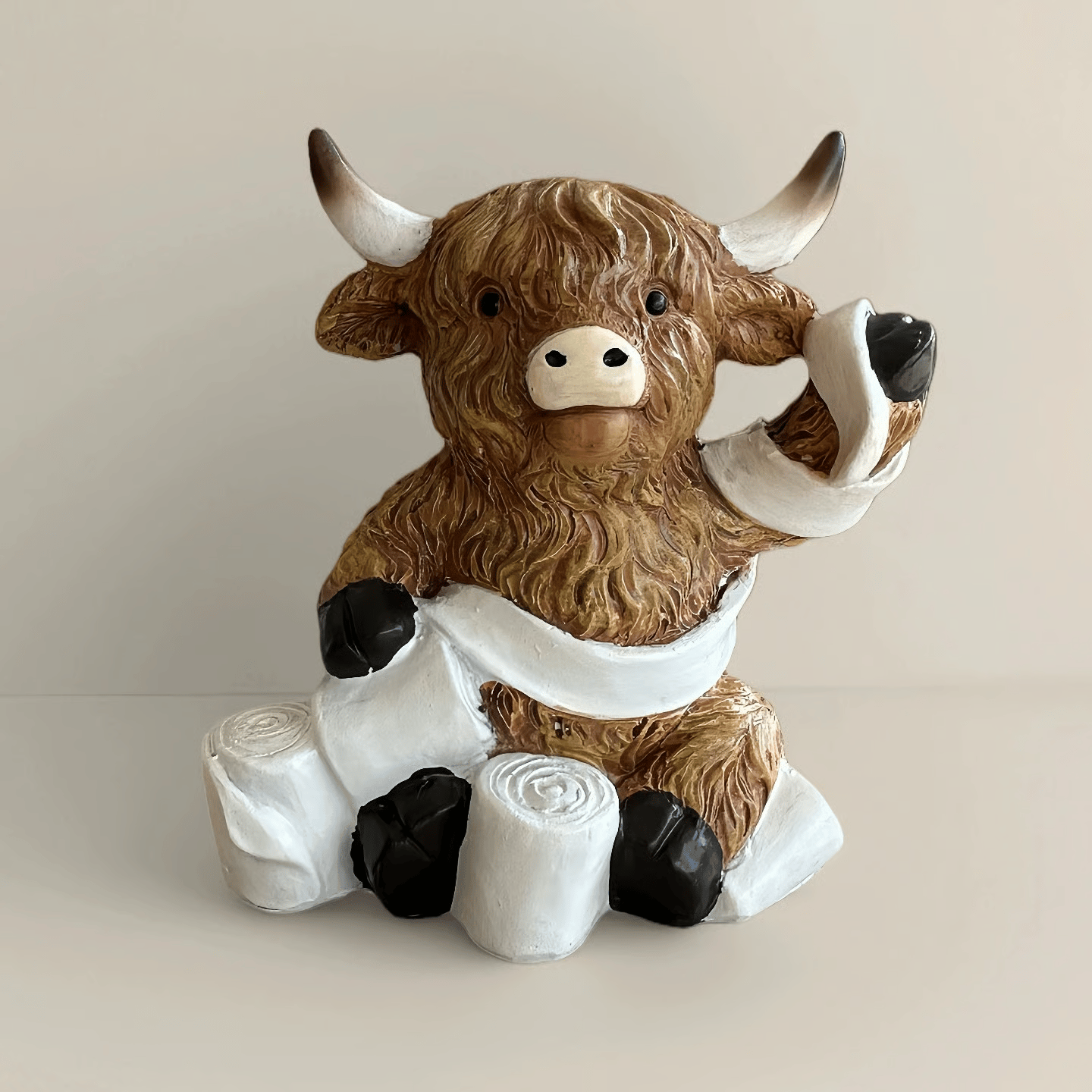 🐂🫧Highland Cow Bathroom Ornaments