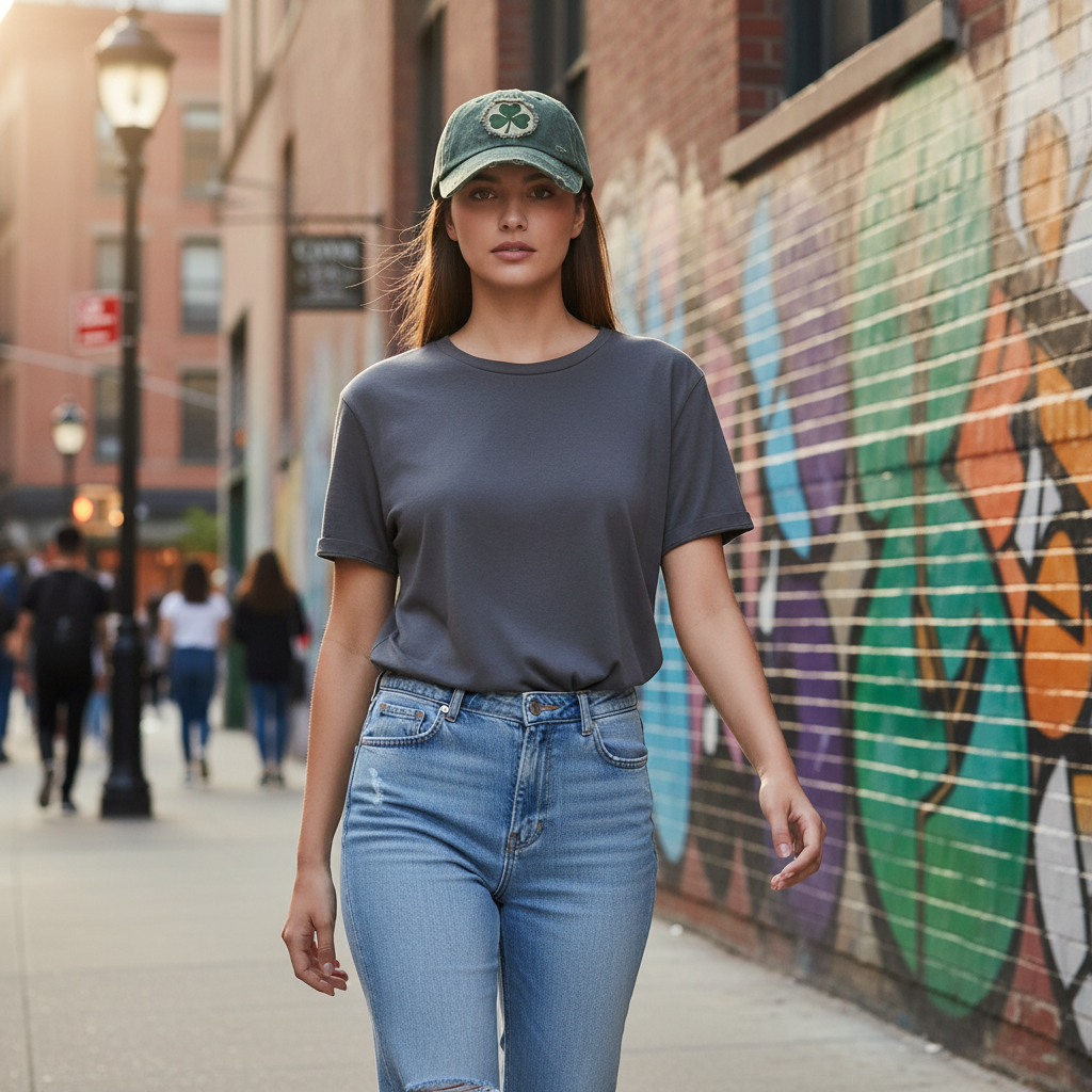 Vintage Shamrock Baseball Cap – A Symbol of Irish Luck & Timeless Style