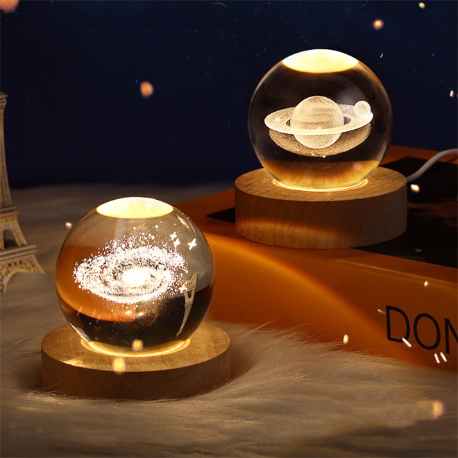 3D Planet Crystal Ball