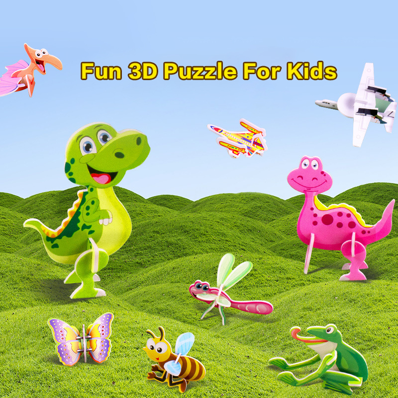3D Insect Jigsaw Puzzle For Kids' DIY Educational Toy