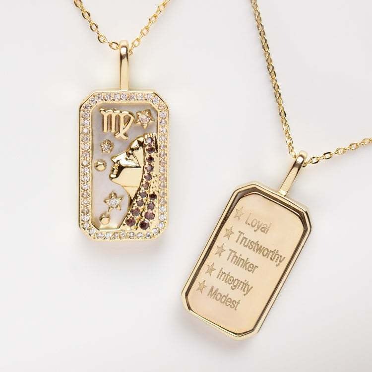 BELOVEJEWEL PEARL ZODIAC NECKLACE-belovejewel.com