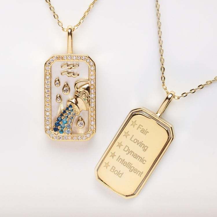 BELOVEJEWEL PEARL ZODIAC NECKLACE-belovejewel.com