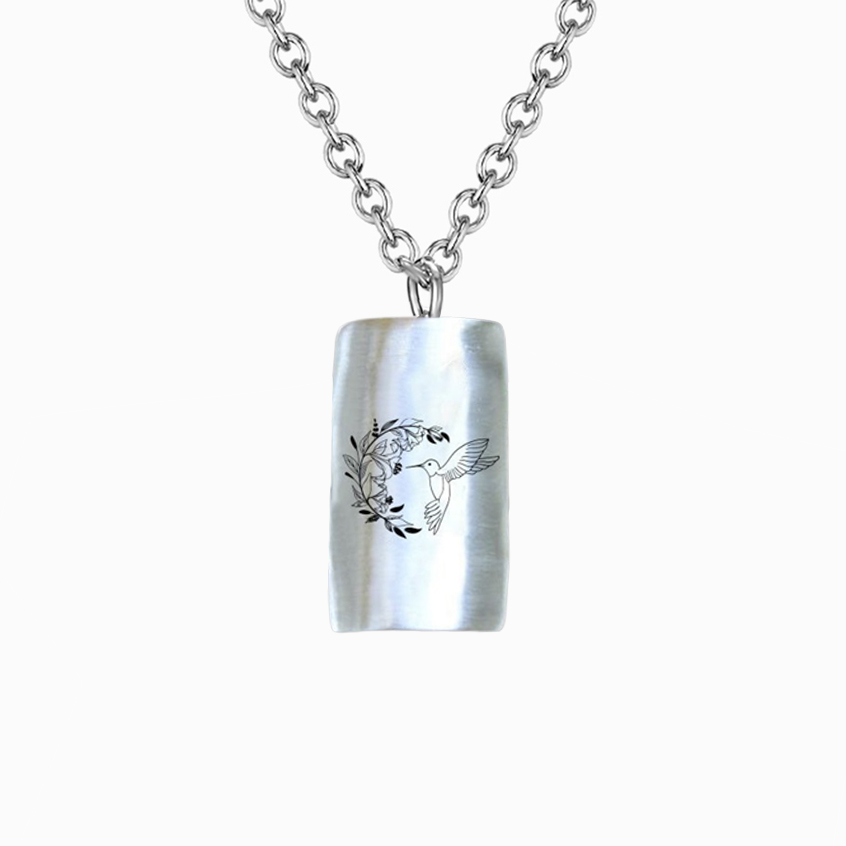 925 Sterling Silver Hummingbird Necklace - Gift For Animal Lover-belovejewel.com