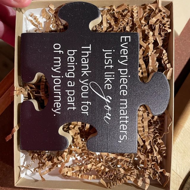 🧩Puzzle Piece Thank You Gift🎁