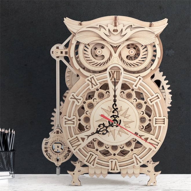 Super Wooden Mechanical Model Puzzle Set