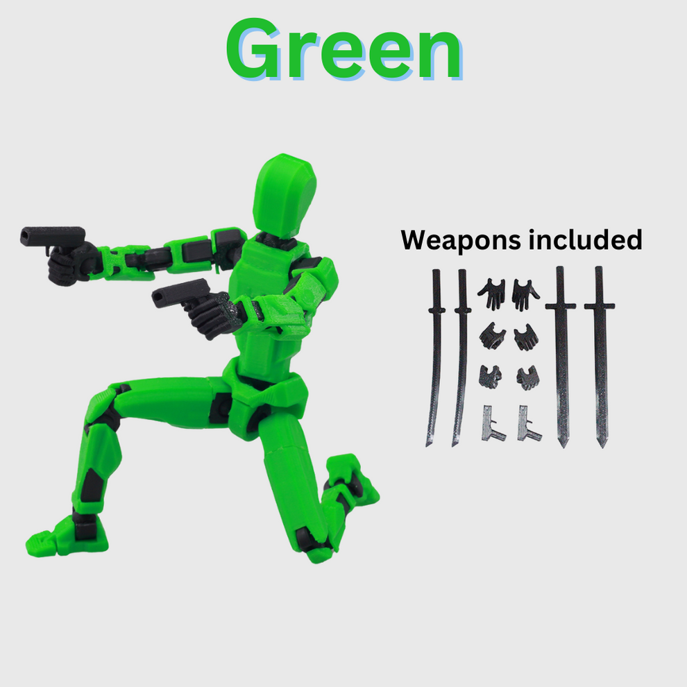 FlexiPose T13 Multi-Jointed Action Figures