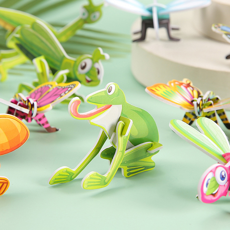3D Insect Jigsaw Puzzle For Kids' DIY Educational Toy