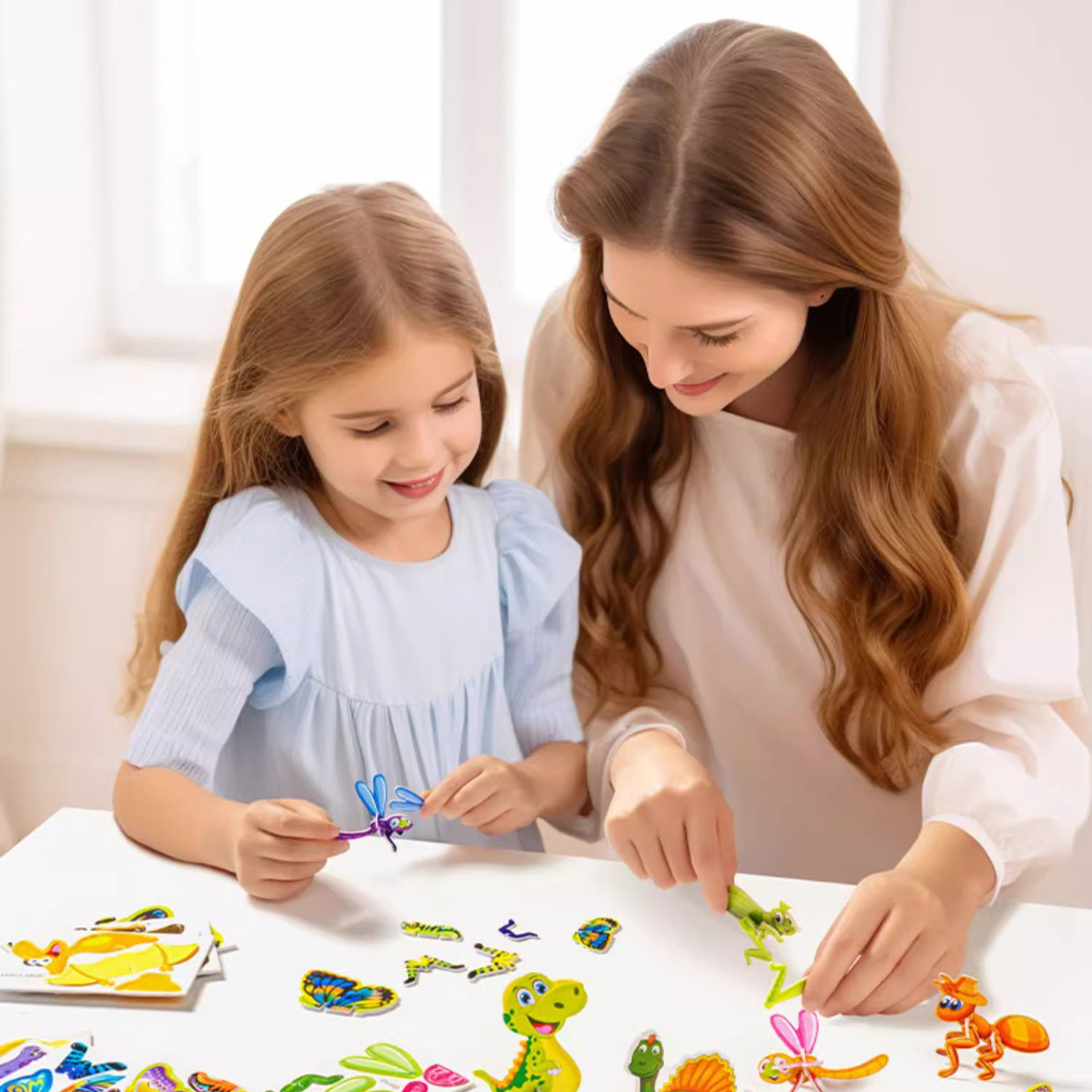 3D Insect Jigsaw Puzzle For Kids' DIY Educational Toy