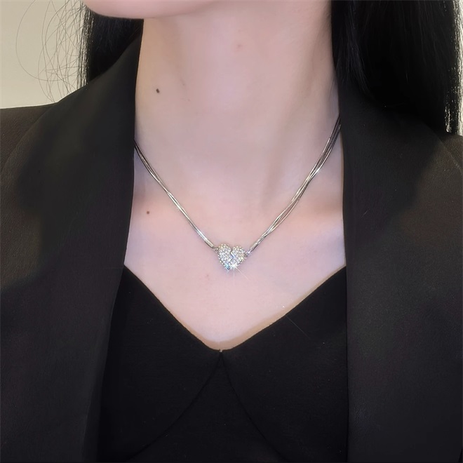 🔥Christmas Pre-sale🎁Magnetic Clasp Heart Necklace❤️