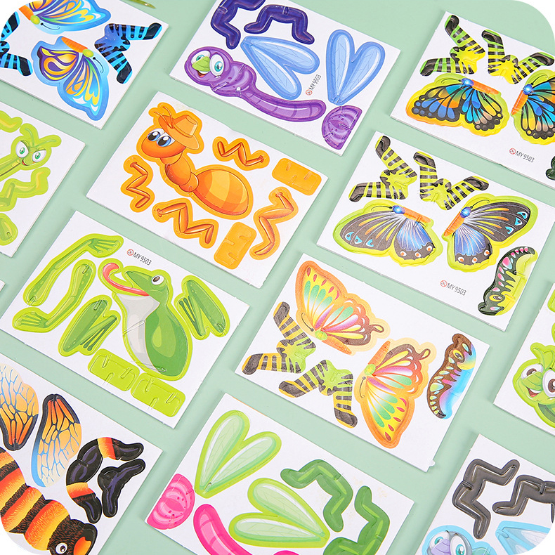 3D Insect Jigsaw Puzzle For Kids' DIY Educational Toy