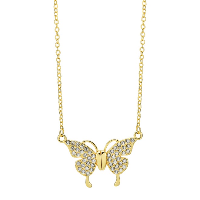 🔥Christmas Pre-sale🎁Magnetic Clasp Butterfly Necklace