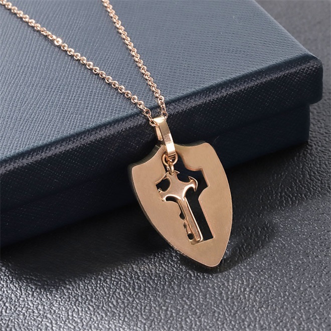 Key to My Heart Couple Key Necklace and Love Lock Bracelet Gift Set