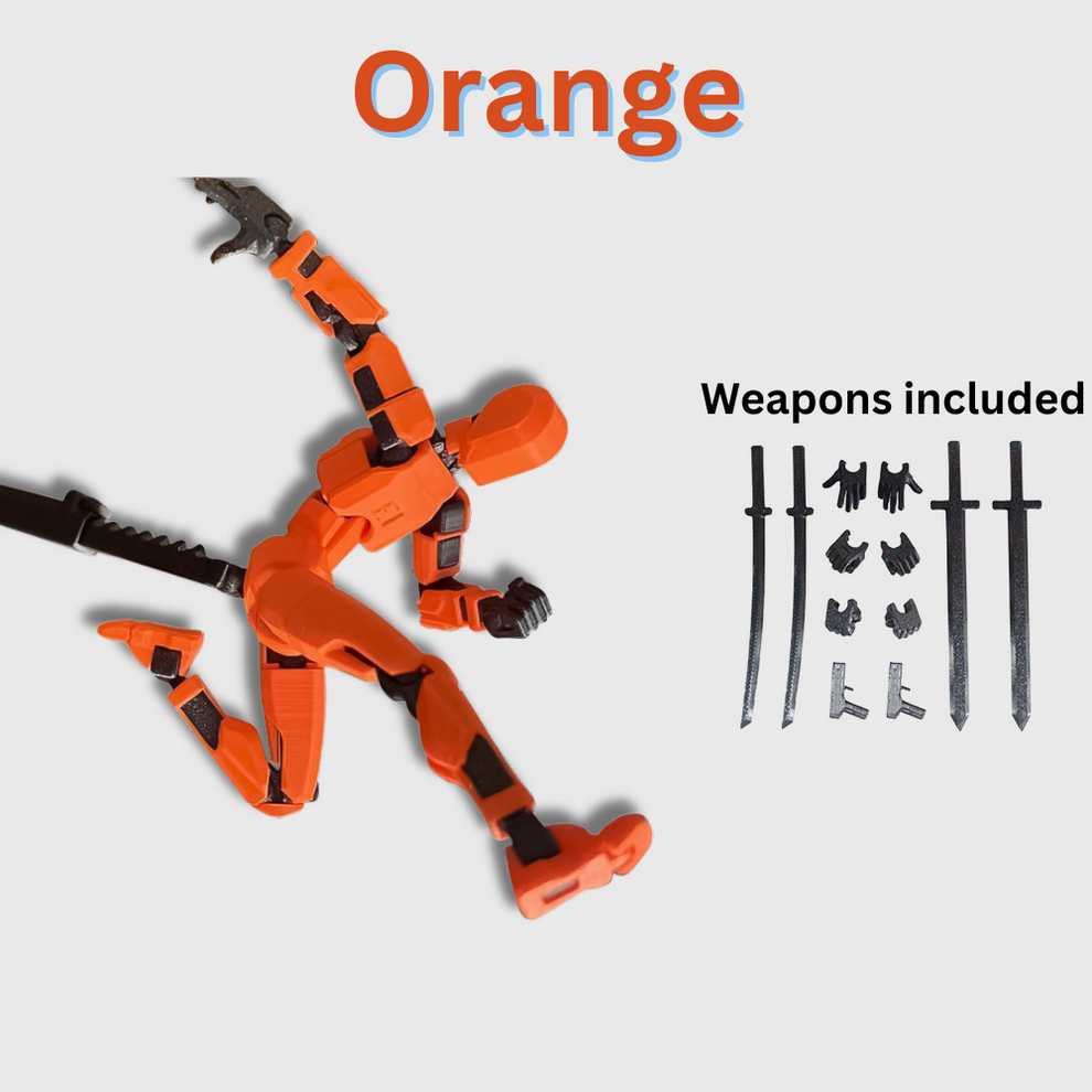 FlexiPose T13 Multi-Jointed Action Figures