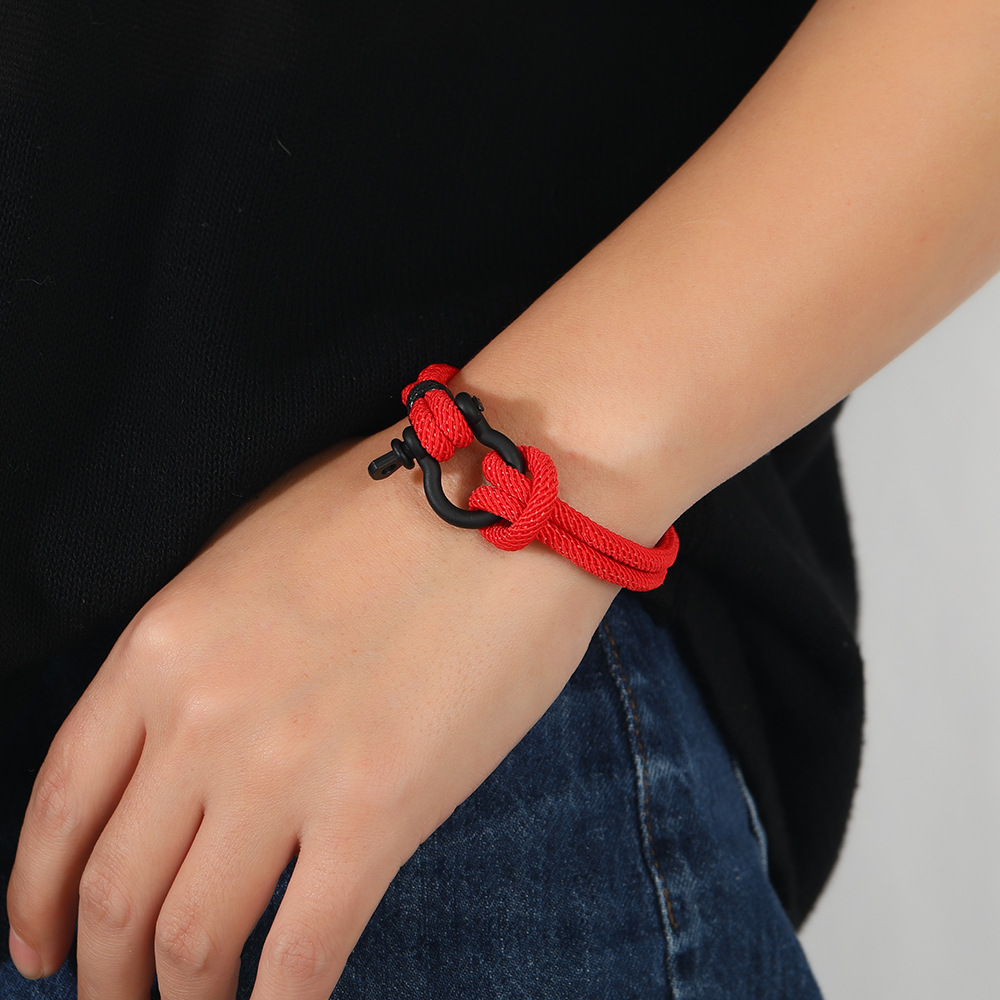 To My Daughter Love You Forever Nautical Bracelet-belovejewel.com