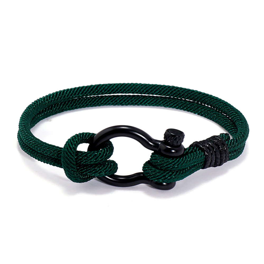 To My Daughter Love You Forever Nautical Bracelet-belovejewel.com