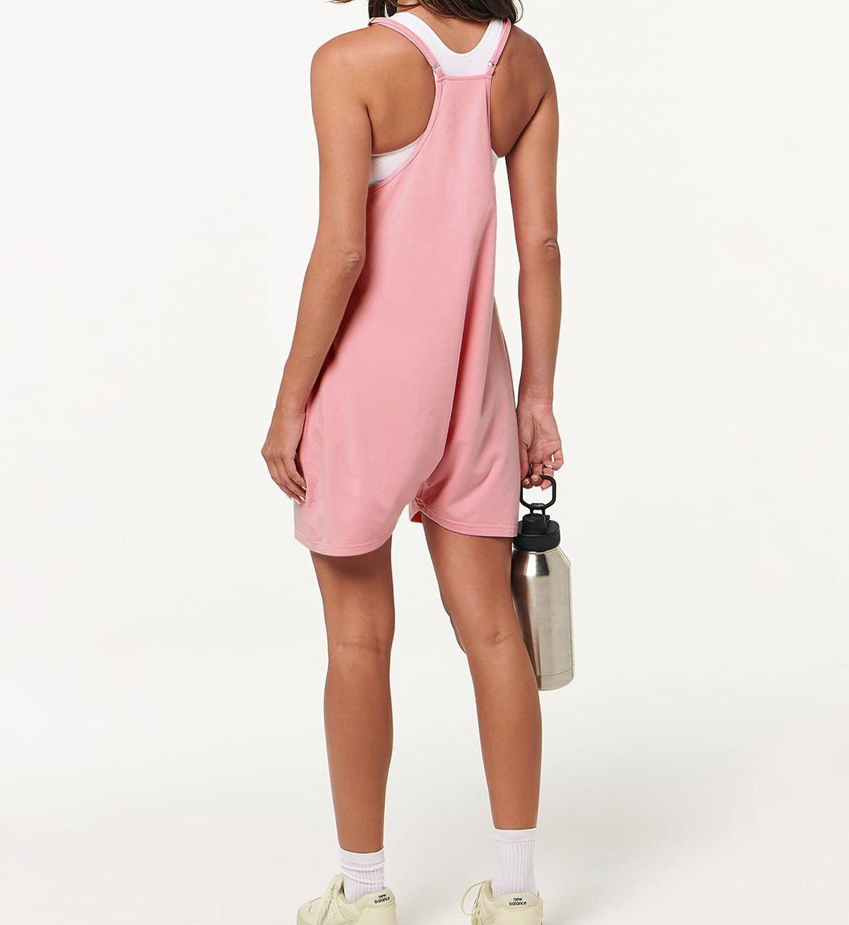 Women's Spaghetti Strap Short Jumpsuit With Pockets(Buy 2 Free Shipping)